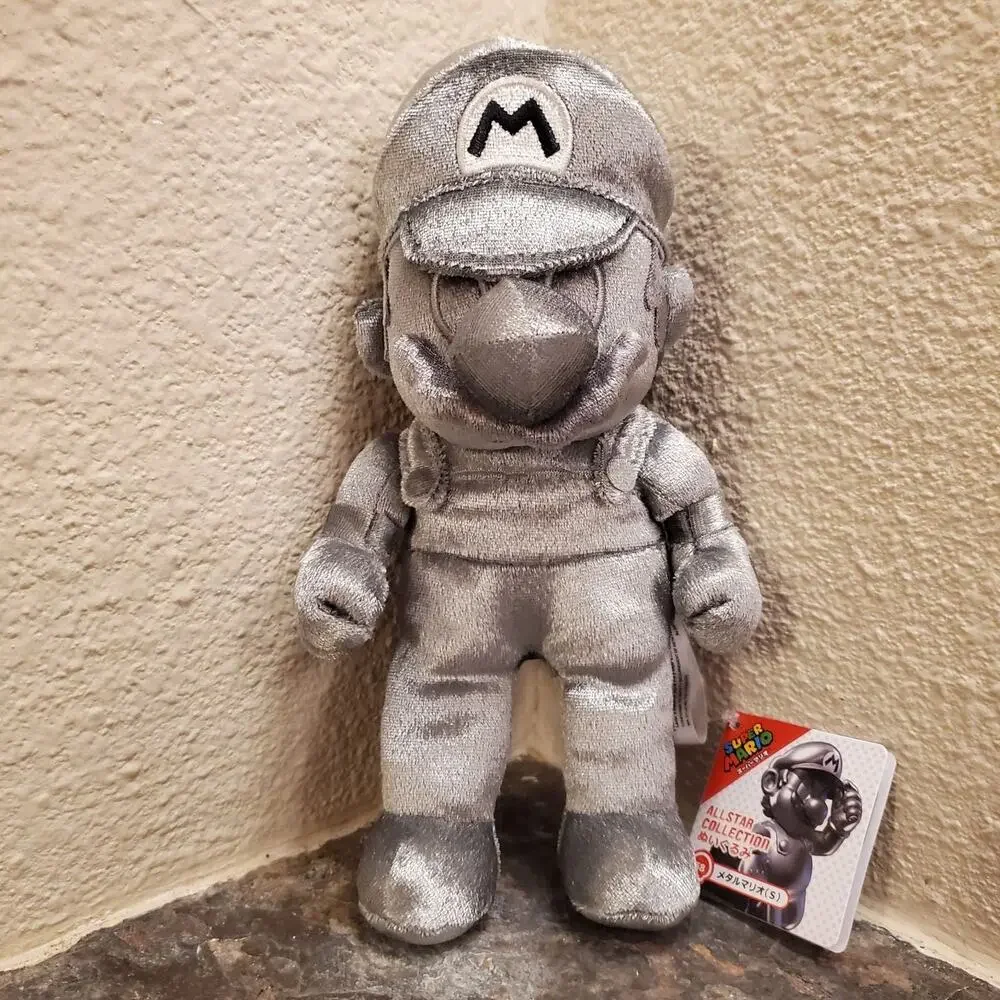 Plush - Metal Mario 9-inch (NEW) - Super Mario - Nintendo